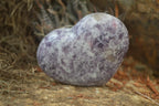 Polished Lepidolite With Rubellite Hearts x 6 From Madagascar - Toprock Gemstones and Minerals 