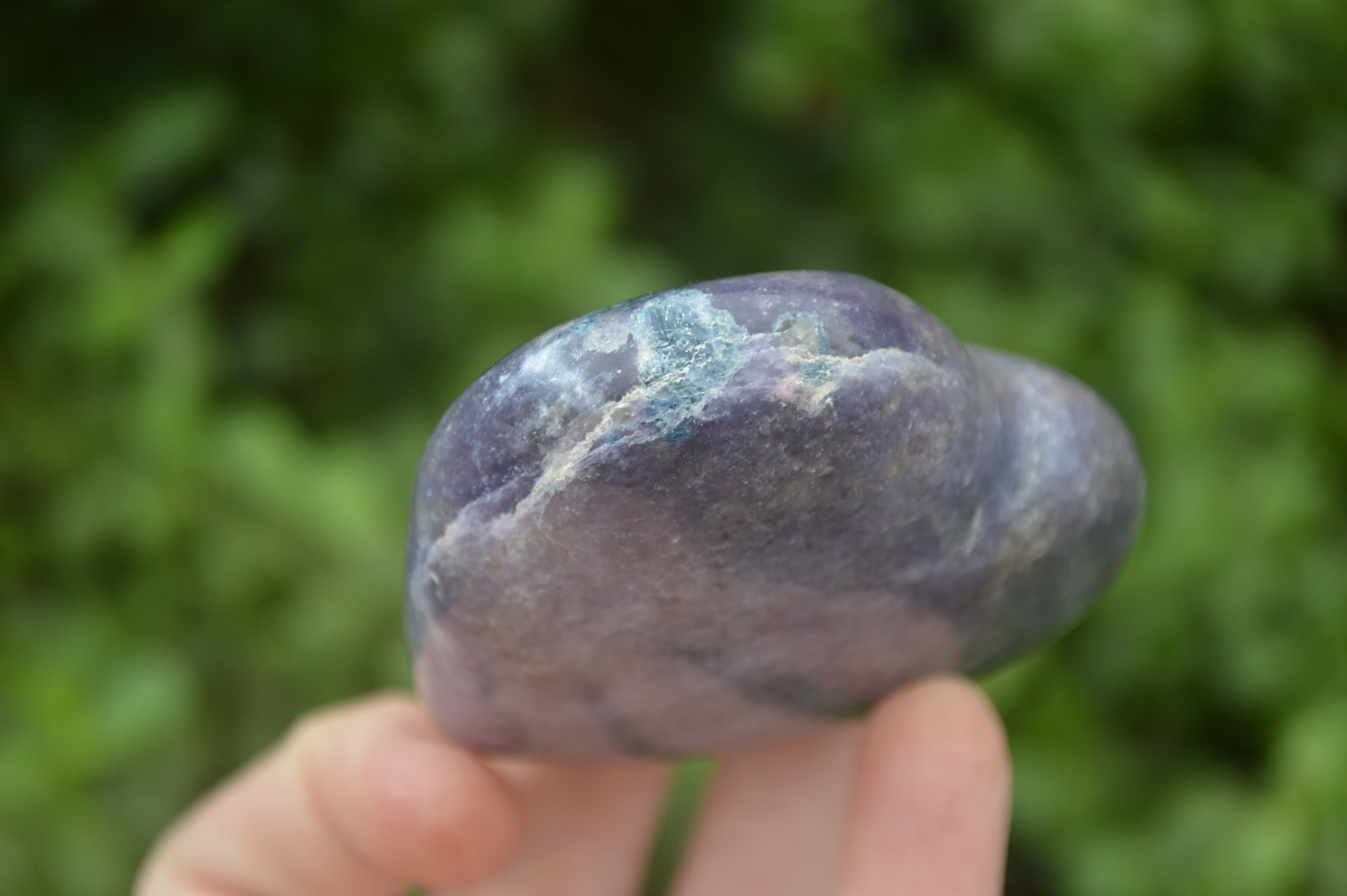 Polished Lepidolite With Rubellite Hearts x 6 From Madagascar - Toprock Gemstones and Minerals 
