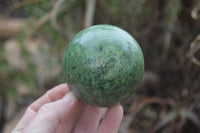 Polished Chrysoprase Sphere-Balls x 6 From Madagascar - Toprock Gemstones and Minerals 