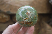Polished Chrysoprase Sphere-Balls x 6 From Madagascar - Toprock Gemstones and Minerals 