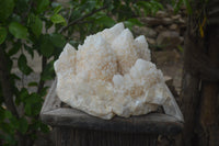 Natural Cascading Candle Quartz Cluster x 1 From Antsirabe, Madagascar - Toprock Gemstones and Minerals 