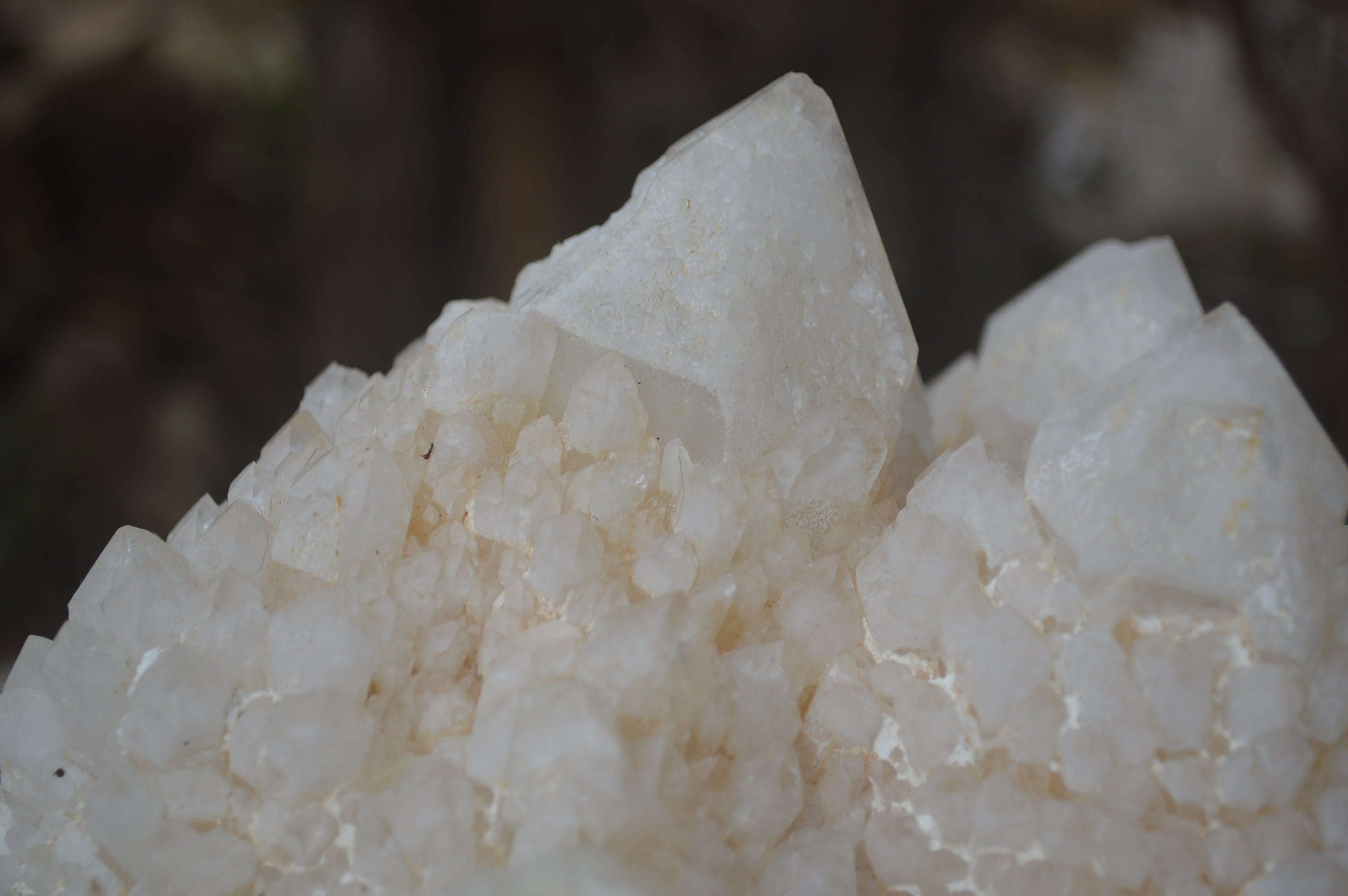 Natural Cascading Candle Quartz Cluster x 1 From Antsirabe, Madagascar - Toprock Gemstones and Minerals 