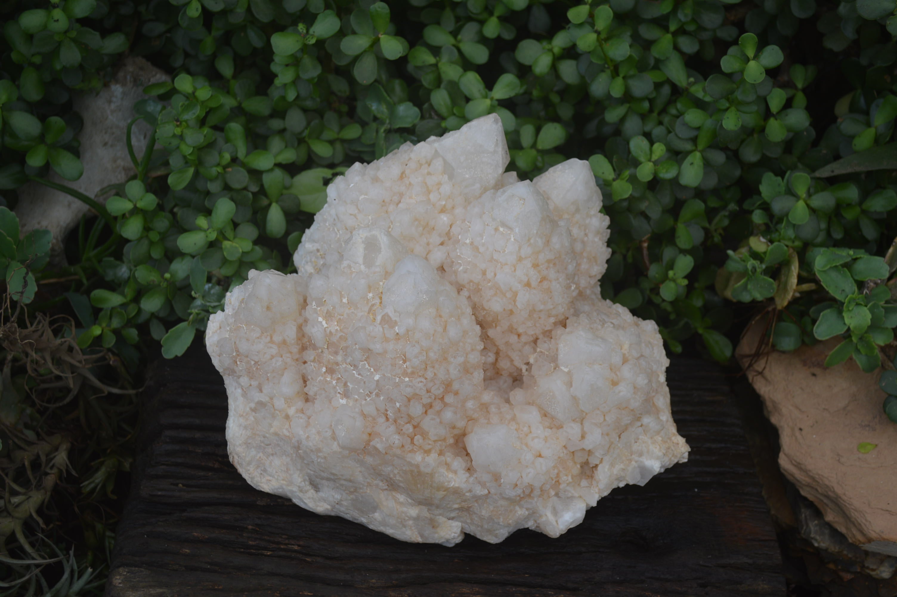 Natural Cascading Candle Quartz Cluster x 1 From Antsirabe, Madagascar - Toprock Gemstones and Minerals 