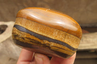 Polished Tiger's Eye Free Forms x 4 From Prieska, South Africa