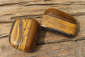 Polished Tiger's Eye Free Forms x 4 From Prieska, South Africa - Toprock Gemstones and Minerals 