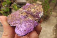 Natural Metallic Purpurite Cobbed Specimens x 12 From Erongo, Namibia - Toprock Gemstones and Minerals 