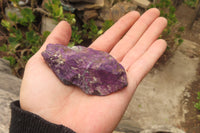 Natural Metallic Purpurite Cobbed Specimens x 12 From Erongo, Namibia - Toprock Gemstones and Minerals 