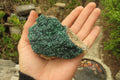 Natural Crystalline Malachite Specimens x 6 From Kasompe, Congo - Toprock Gemstones and Minerals 