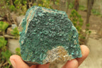 Natural Crystalline Malachite Specimens x 6 From Kasompe, Congo - Toprock Gemstones and Minerals 