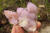 Natural Ametrine Spirit Quartz Clusters x 6 From Boekenhouthoek, South Africa