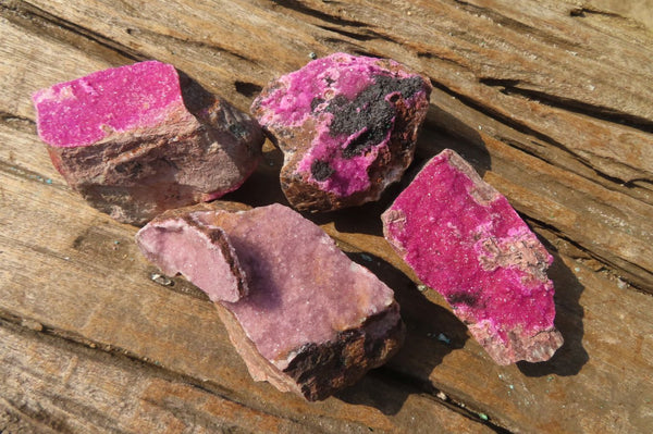 Natural Salrose Cobaltion Dolomite Specimens x 12 From Kakanda, Congo - Toprock Gemstones and Minerals 