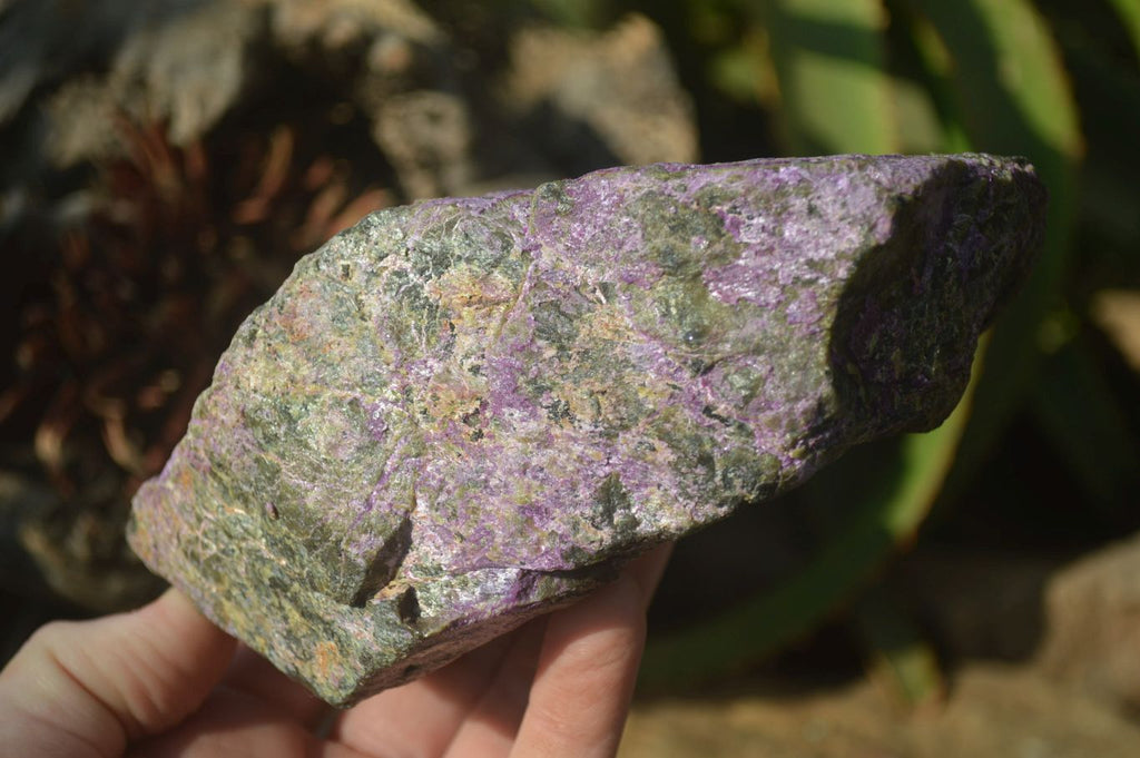 Natural Stichtite Cobbed Specimens x 4 From Barberton, South Africa - Toprock Gemstones and Minerals 