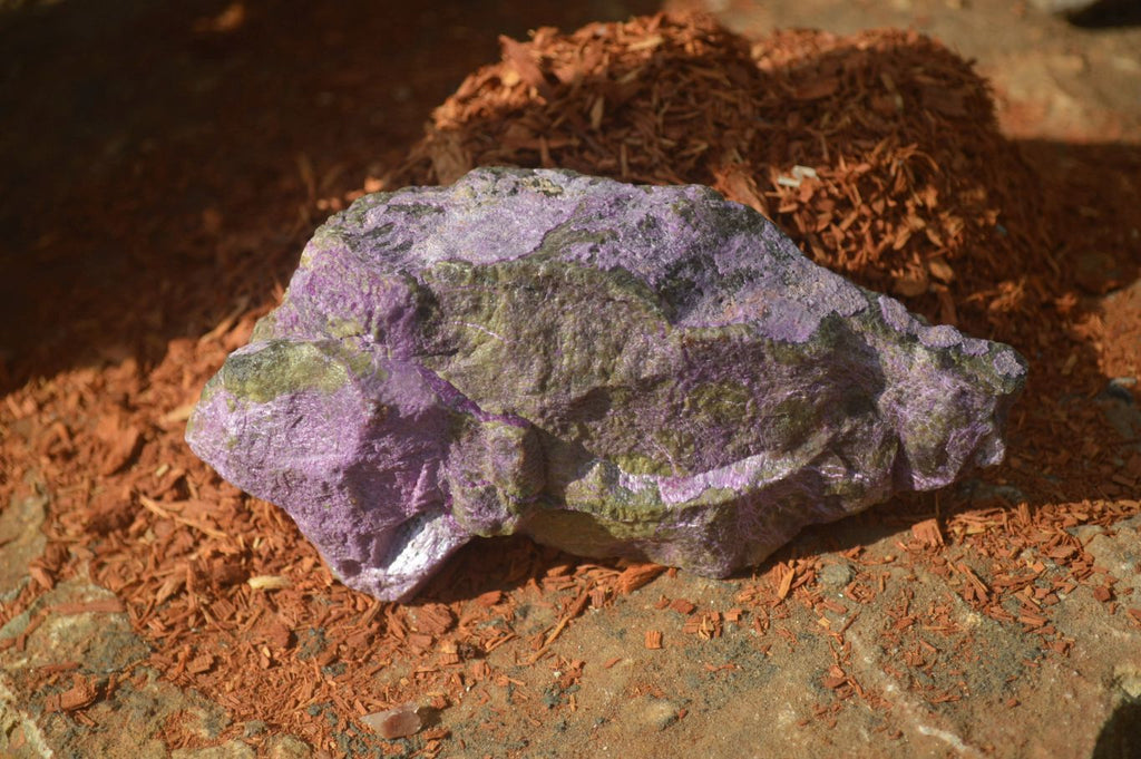 Natural Stichtite Cobbed Specimens x 4 From Barberton, South Africa - Toprock Gemstones and Minerals 