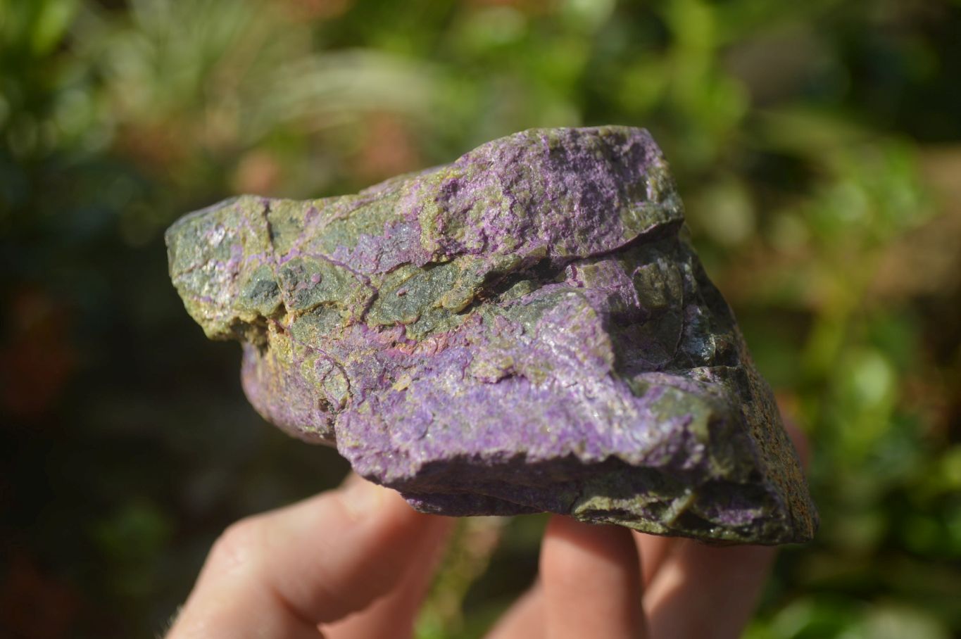 Natural Stichtite Cobbed Specimens x 4 From Barberton, South Africa - Toprock Gemstones and Minerals 