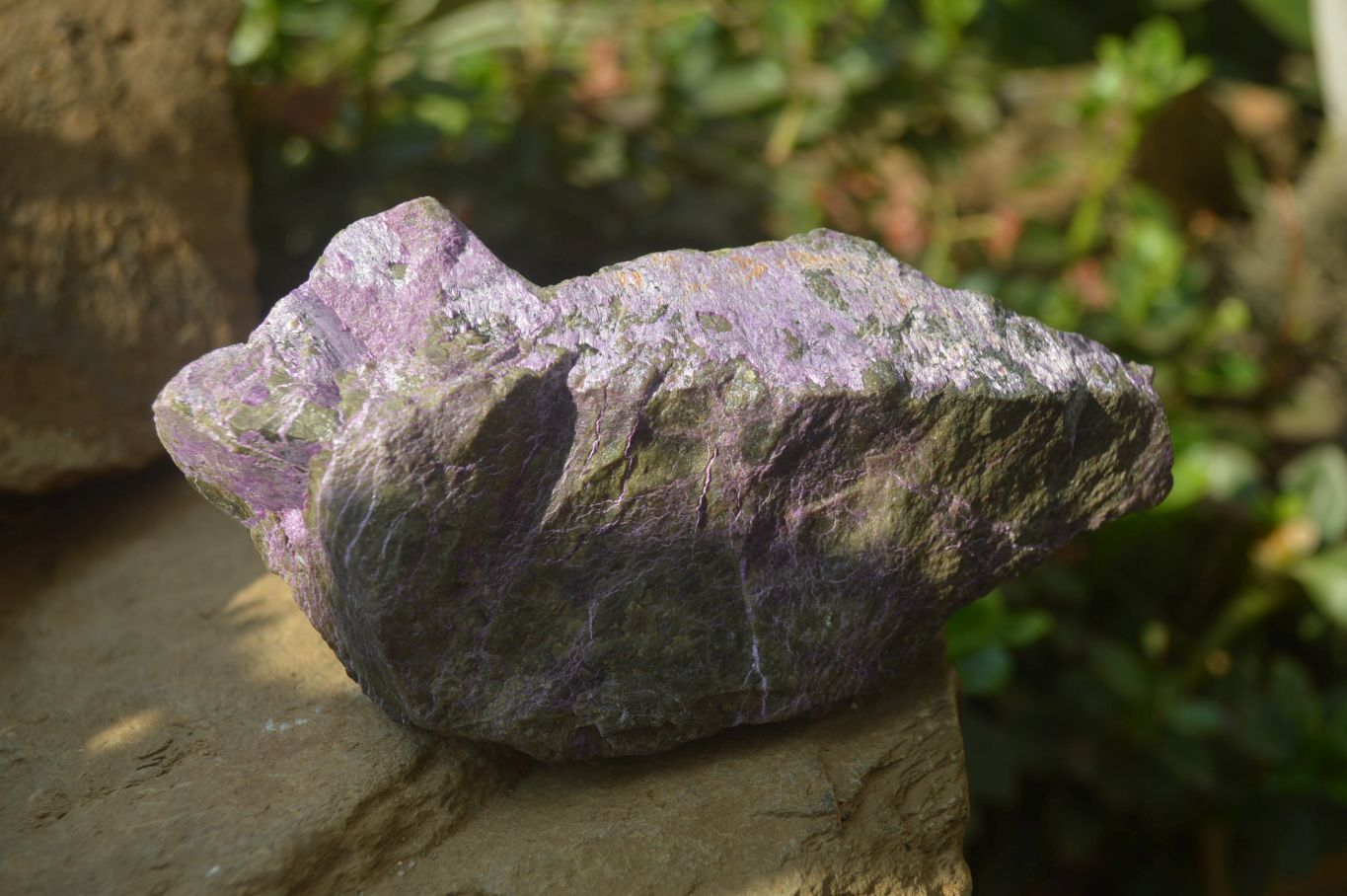 Natural Stichtite Cobbed Specimens x 4 From Barberton, South Africa - Toprock Gemstones and Minerals 