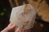 Polished Inclusion Quartz Points x 2 From Madagascar - Toprock Gemstones and Minerals 