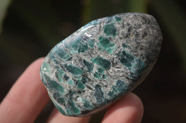 Polished Rare Emerald Mica In Matrix Standing Free Forms x 12 From Mutoko, Zimbabwe - Toprock Gemstones and Minerals 
