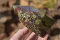 Polished Bastite Dragon Bloodstone Points x 2 From South Africa - Toprock Gemstones and Minerals 