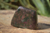 Polished Ruby Corundum In Chrome Verdite Free Forms x 4 From Zimbabwe - Toprock Gemstones and Minerals 