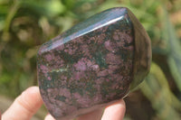 Polished Ruby Corundum In Chrome Verdite Free Forms x 4 From Zimbabwe - Toprock Gemstones and Minerals 