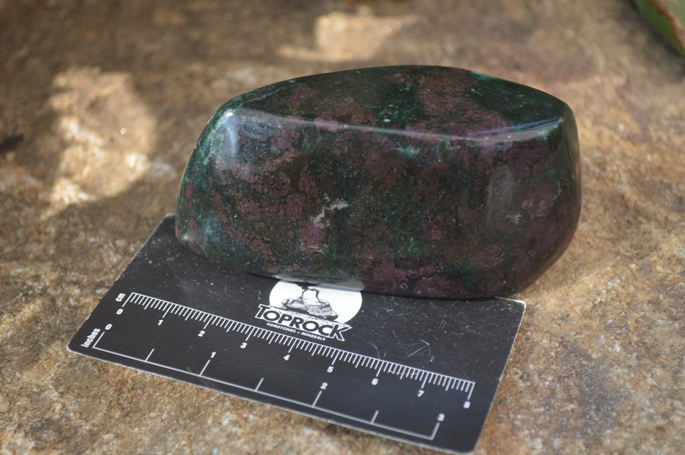 Polished Ruby Corundum In Chrome Verdite Free Forms x 4 From Zimbabwe - Toprock Gemstones and Minerals 
