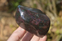Polished Ruby Corundum In Chrome Verdite Free Forms x 4 From Zimbabwe - Toprock Gemstones and Minerals 