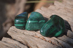 Polished Flower Banded Malachite Free Forms x 35 From Congo - Toprock Gemstones and Minerals 