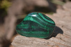Polished Flower Banded Malachite Free Forms x 35 From Congo - Toprock Gemstones and Minerals 