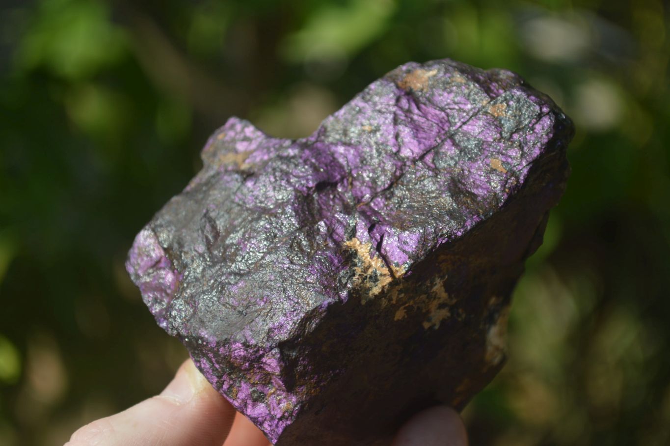 Natural Metallic Purpurite Cobbed Specimens x 5 From Erongo, Namibia - Toprock Gemstones and Minerals 