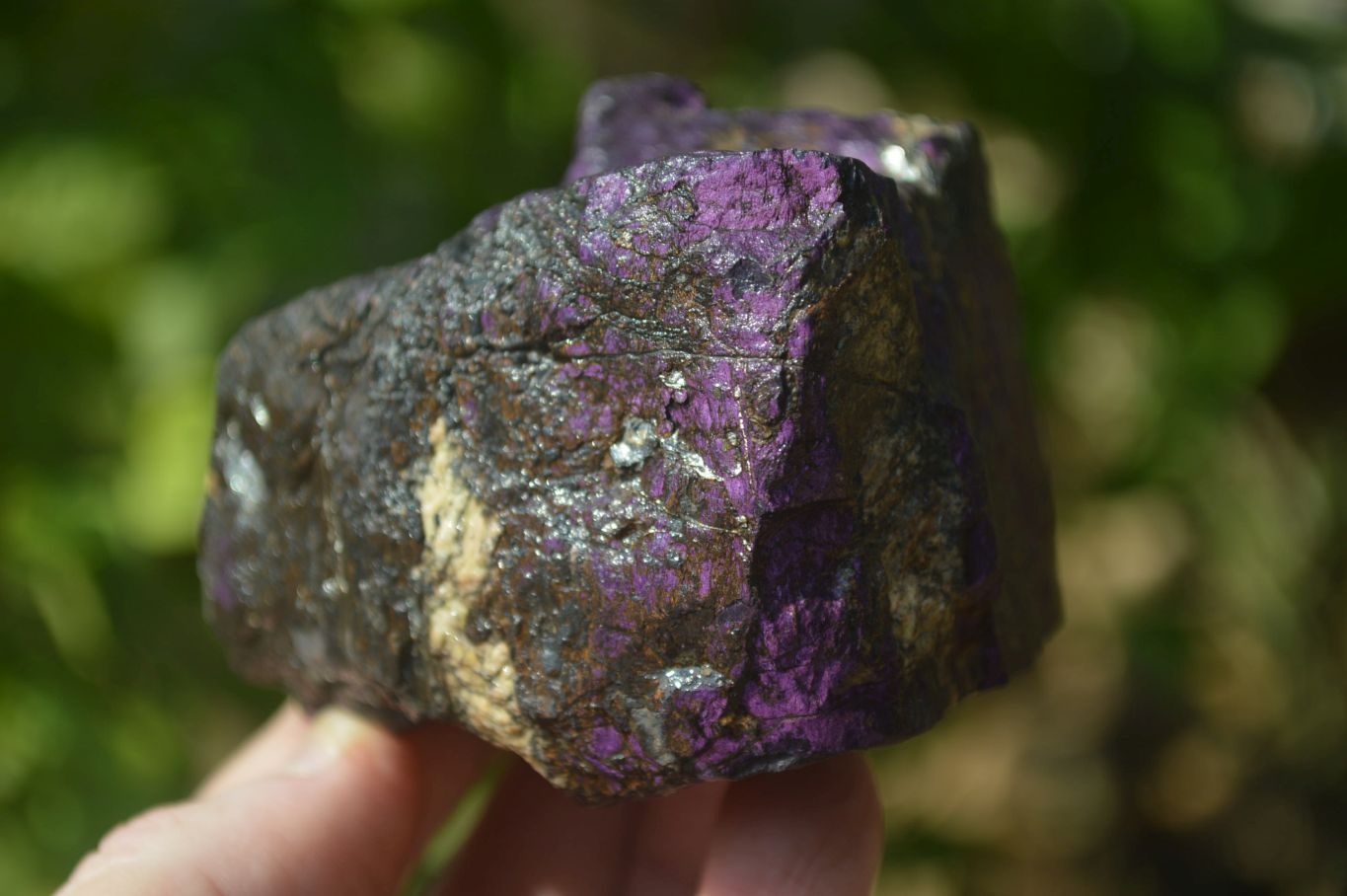 Natural Metallic Purpurite Cobbed Specimens x 5 From Erongo, Namibia - Toprock Gemstones and Minerals 