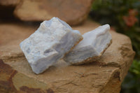 Natural Crystalline Blue Lace Agate Specimens x 12 From Namibia. - Toprock Gemstones and Minerals 