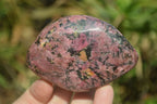 Polished Rhodonite Free Forms x 6 From Zimbabwe - Toprock Gemstones and Minerals 