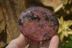 Polished Rhodonite Free Forms x 6 From Zimbabwe - Toprock Gemstones and Minerals 