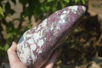 Polished Rubellite Pink Tourmaline Standing Free Form x 1 From Madagascar - Toprock Gemstones and Minerals 