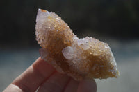 Natural Ametrine Spirit Quartz Clusters x 12 From Boekenhouthoek, South Africa
