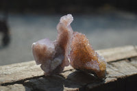 Natural Ametrine Spirit Quartz Clusters x 12 From Boekenhouthoek, South Africa