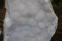 Natural Crystalline Blue Lace Agate Plates x 2 From Namibia - Toprock Gemstones and Minerals 