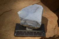 Natural Crystalline Blue Lace Agate Plates x 2 From Namibia - Toprock Gemstones and Minerals 