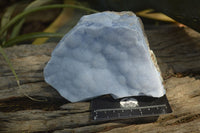 Natural Crystalline Blue Lace Agate Plates x 2 From Namibia - Toprock Gemstones and Minerals 