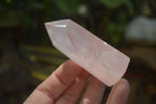 Polished Rose Quartz Points x 12 From Madagascar - Toprock Gemstones and Minerals 