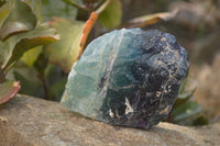Natural Watermelon Fluorite Cobbed Specimens x 5 From Uis, Namibia - Toprock Gemstones and Minerals 