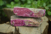 Natural Salrose Cobaltion Dolomite Specimens x 12 From Kakanda, Congo - Toprock Gemstones and Minerals 