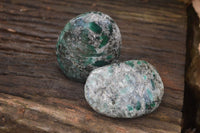 Polished Rare Emerald Mica In Matrix Free Forms x 6 From Mutoko, Zimbabwe - Toprock Gemstones and Minerals 