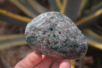 Polished Rare Emerald Mica In Matrix Free Forms x 6 From Mutoko, Zimbabwe - Toprock Gemstones and Minerals 