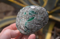 Polished Rare Emerald Mica In Matrix Free Forms x 6 From Mutoko, Zimbabwe - Toprock Gemstones and Minerals 