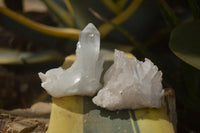 Natural Clear Quartz Crystal Clusters x 24 From Madagascar - Toprock Gemstones and Minerals 