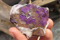 Natural Metallic Purpurite Cobbed Specimens x 12 From Erongo, Namibia - Toprock Gemstones and Minerals 