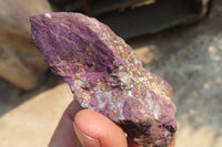 Natural Metallic Purpurite Cobbed Specimens x 12 From Erongo, Namibia - Toprock Gemstones and Minerals 