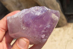 Natural Window Amethyst Quartz Crystals x 4 From Madagascar - Toprock Gemstones and Minerals 