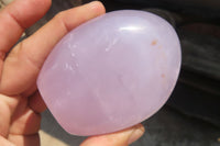 Polished Blue Rose Quartz Standing Free Forms x 3 From Madagascar - Toprock Gemstones and Minerals 